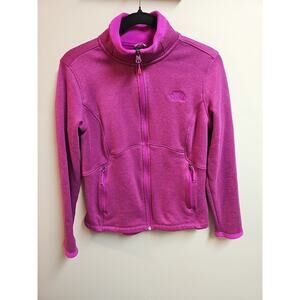 The North Face Oso Fleece Jacket Women’s M – Pink Full Zip Softshell Warm Layer